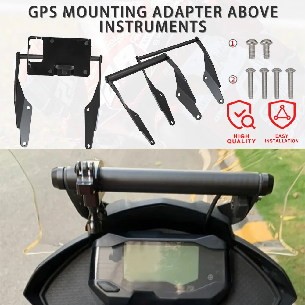 Для BMW G310GS G310R G310 GS 2017-2023 2022 2021 2020 мотоциклетный GPS-навигационный кронштейн для телефона, передняя панель, держатель для телефона, подставка
Для BMW G310GS G310R G310 GS 2017-2023 2022 2021 2020 мотоциклетный GPS-навигационный кронштейн для телефона, передняя панель, держатель для телефона, подставка