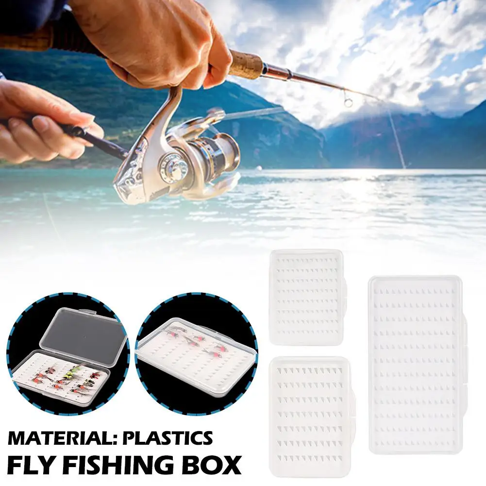 1 Pc Fly Fishing Box Black Tackle Lure Bait Fish Hook Waterproof Box Container Tackle Visibility Storage Bait Lures Clear C Z6a3
1 Pc Fly Fishing Box Black Tackle Lure Bait Fish Hook Waterproof Box Container Tackle Visibility Storage Bait Lures Clear C Z6a3