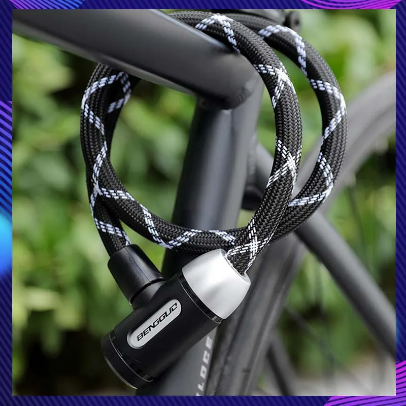 Bicycle Lock Portable Nylon Cable Padlock Anti-Theft For Bicycle Mountain Bike Road Bicycle Steel Cable Lock Bicycle Accessories
Bicycle Lock Portable Nylon Cable Padlock Anti-Theft For Bicycle Mountain Bike Road Bicycle Steel Cable Lock Bicycle Accessories