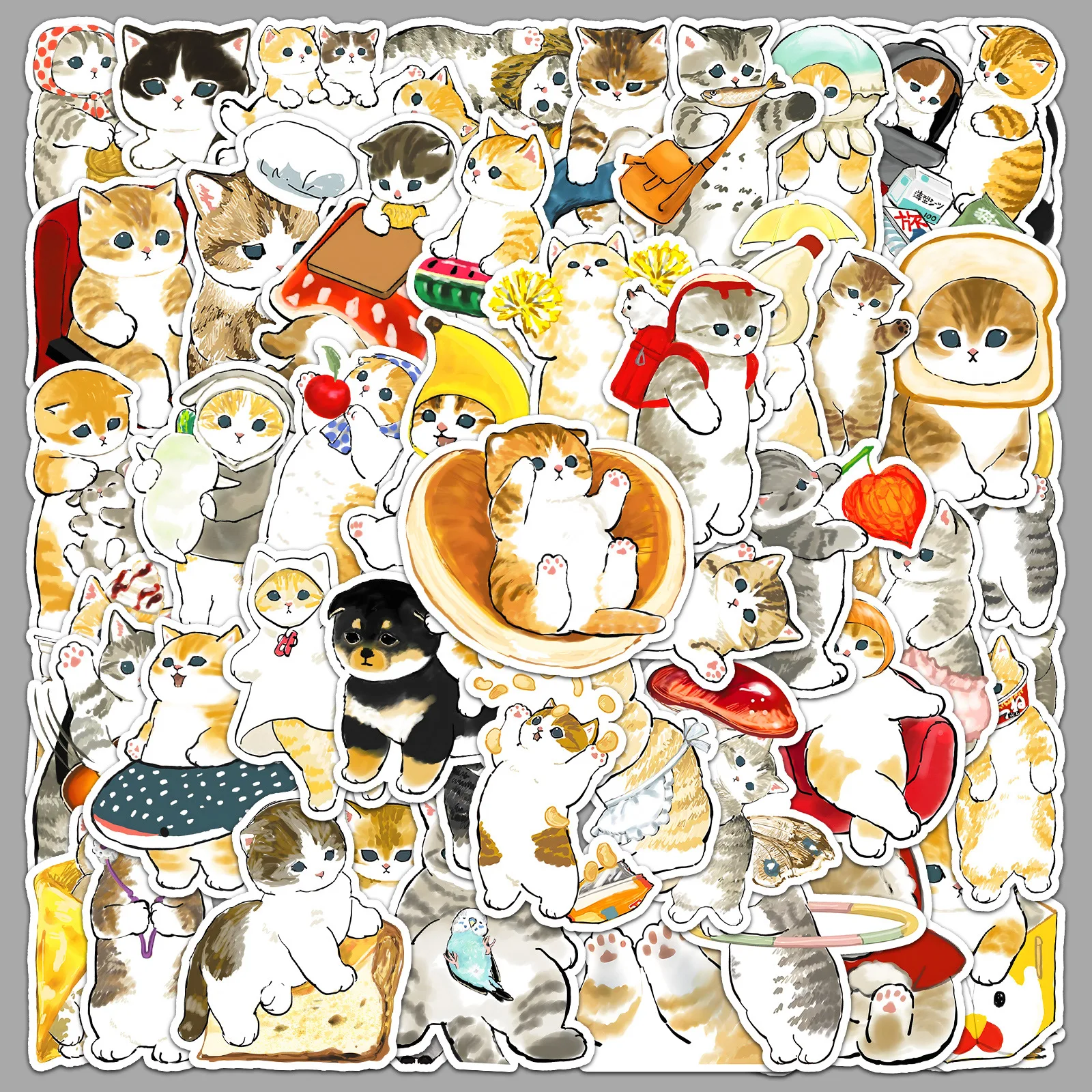 10/50PCS hand-painted kitten graffiti stickers personalized cartoon cute gooka decorative water cup computer stickers Kids Toy
10/50PCS hand-painted kitten graffiti stickers personalized cartoon cute gooka decorative water cup computer stickers Kids Toy