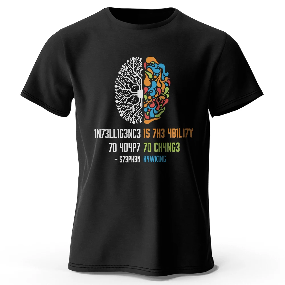 Funny Brain Power T Shirt 2026 New Geek Graphic 100% Cotton Men Women Unisex Oversized Heavyweight Quirky Science Style Tops
Funny Brain Power T Shirt 2026 New Geek Graphic 100% Cotton Men Women Unisex Oversized Heavyweight Quirky Science Style Tops