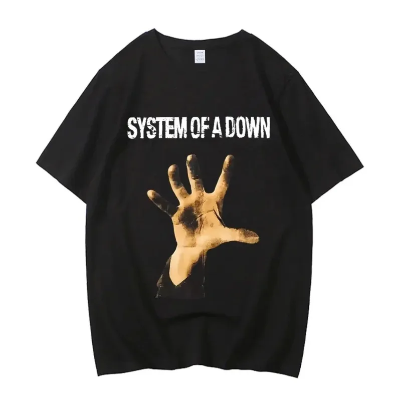 System of A Down women's T-shirt, street style T-shirt, rock T-shirt, alternative knit casual high-quality T-shirt, top
System of A Down women's T-shirt, street style T-shirt, rock T-shirt, alternative knit casual high-quality T-shirt, top