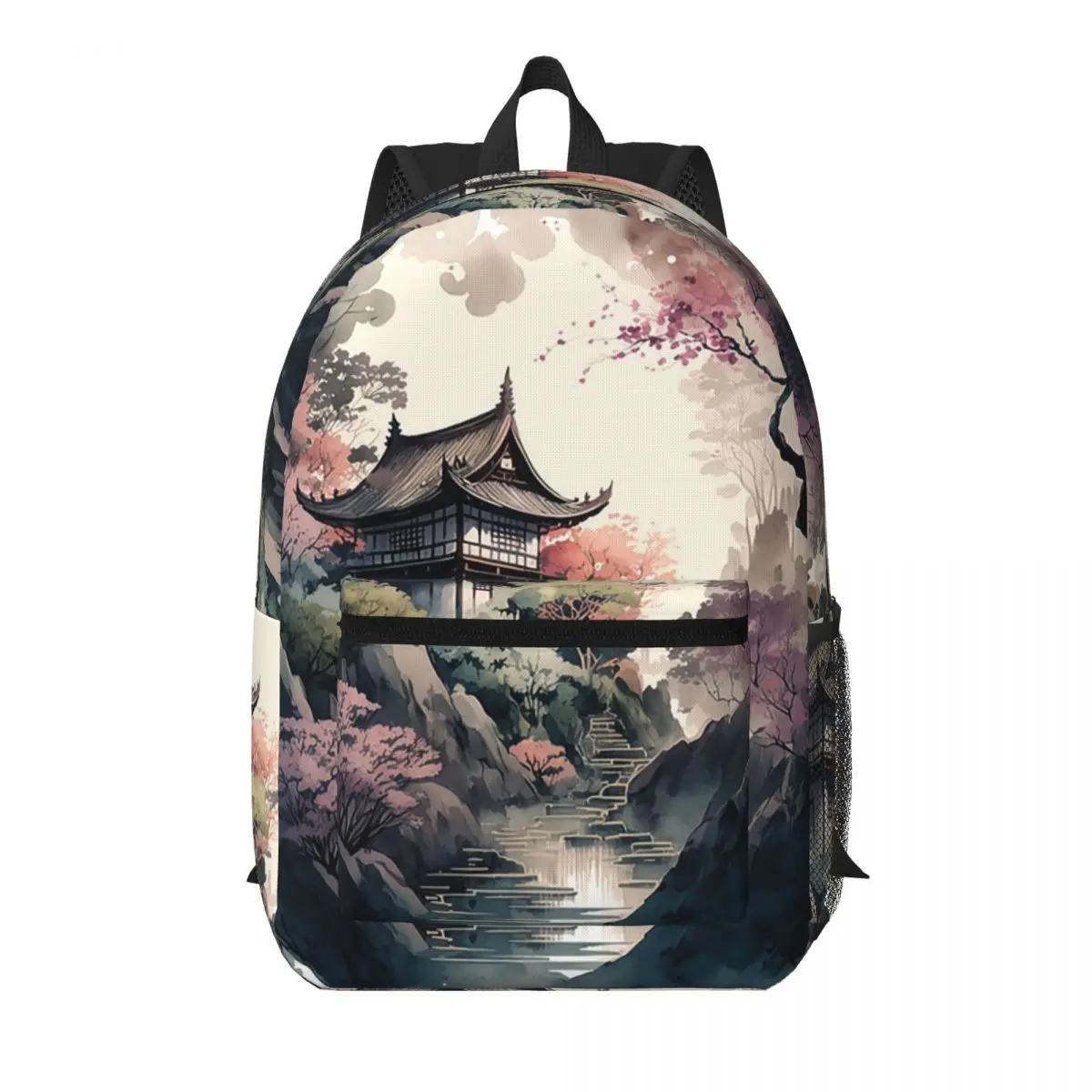Traditional Asian Architecture With Cherry Blossoms Backpack School Bag Hiking Travel Daypack for Unisex Bookbag Shoulder Bags
Traditional Asian Architecture With Cherry Blossoms Backpack School Bag Hiking Travel Daypack for Unisex Bookbag Shoulder Bags