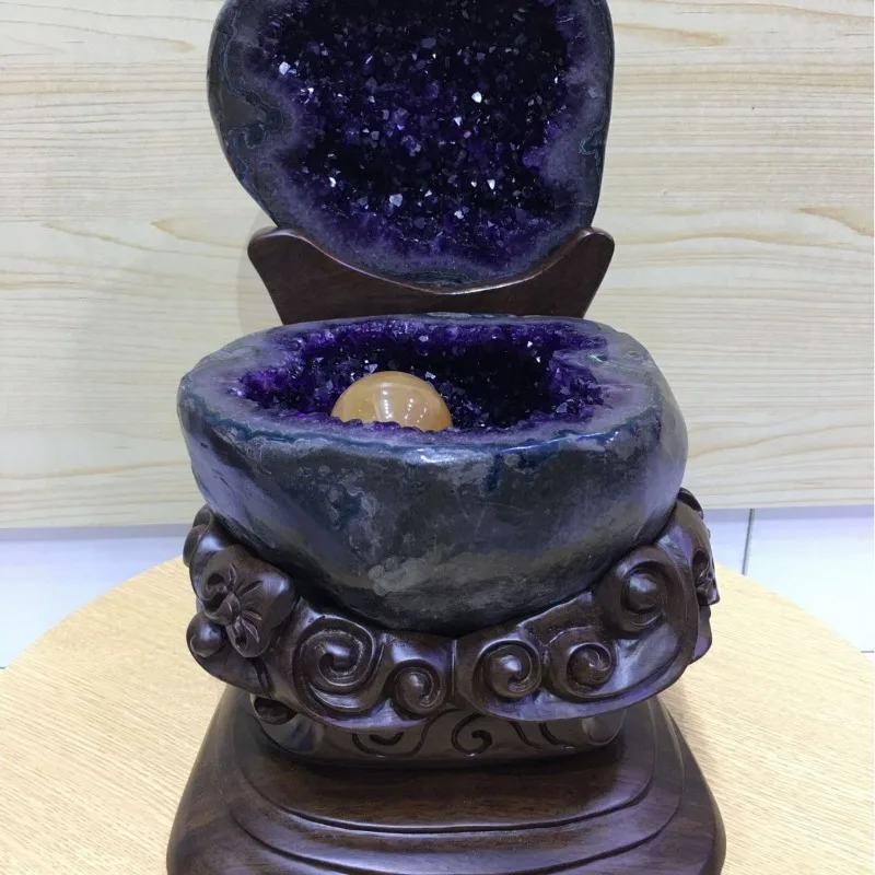 Natural amethyst cornucopia crystal cornucopia ornament home office amethyst hole money bag dinosaur egg housewarming
Natural amethyst cornucopia crystal cornucopia ornament home office amethyst hole money bag dinosaur egg housewarming