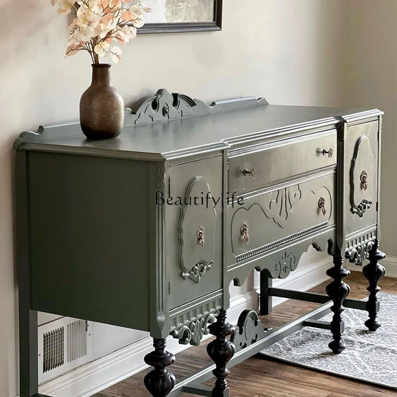 French medieval style neoclassical entrance foyer porch cabinet living room light luxury
French medieval style neoclassical entrance foyer porch cabinet living room light luxury