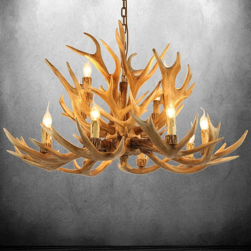 CEDRIC American Deer Antler Chandelier LED Retro Creative Living Room Restaurant Bedroom Villa Cafe Bar Pendant light
CEDRIC American Deer Antler Chandelier LED Retro Creative Living Room Restaurant Bedroom Villa Cafe Bar Pendant light
