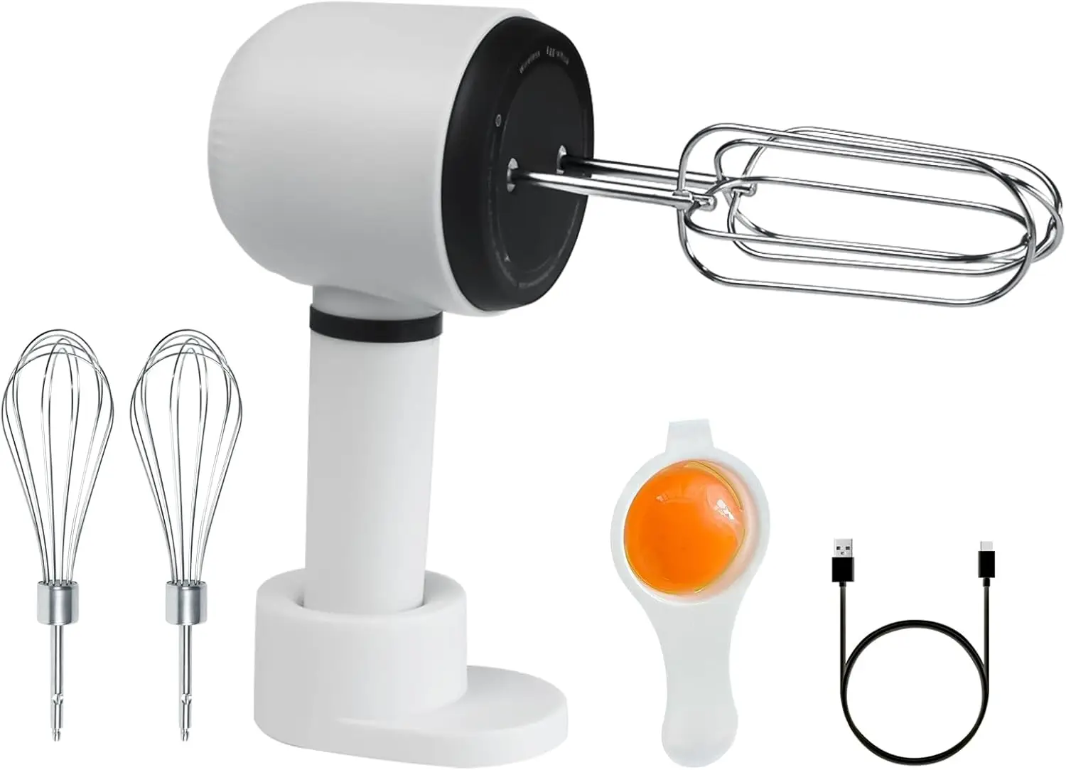 3 Speed Hand Mixer With Flex Edge Beaters | Auto-Scrape Design For Baking, Whipping, Dough | | Easy To Clean | Perfect For Home
3 Speed Hand Mixer With Flex Edge Beaters | Auto-Scrape Design For Baking, Whipping, Dough | | Easy To Clean | Perfect For Home