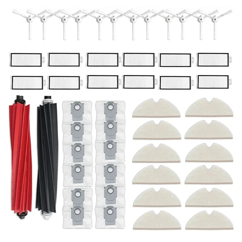 For Roborock Q8 Max / Q8 Max+ Robot Vacuum Cleaner Parts Kit Main Side Brush HEPA Filter Mop Cloths Rags Dust Bags
For Roborock Q8 Max / Q8 Max+ Robot Vacuum Cleaner Parts Kit Main Side Brush HEPA Filter Mop Cloths Rags Dust Bags