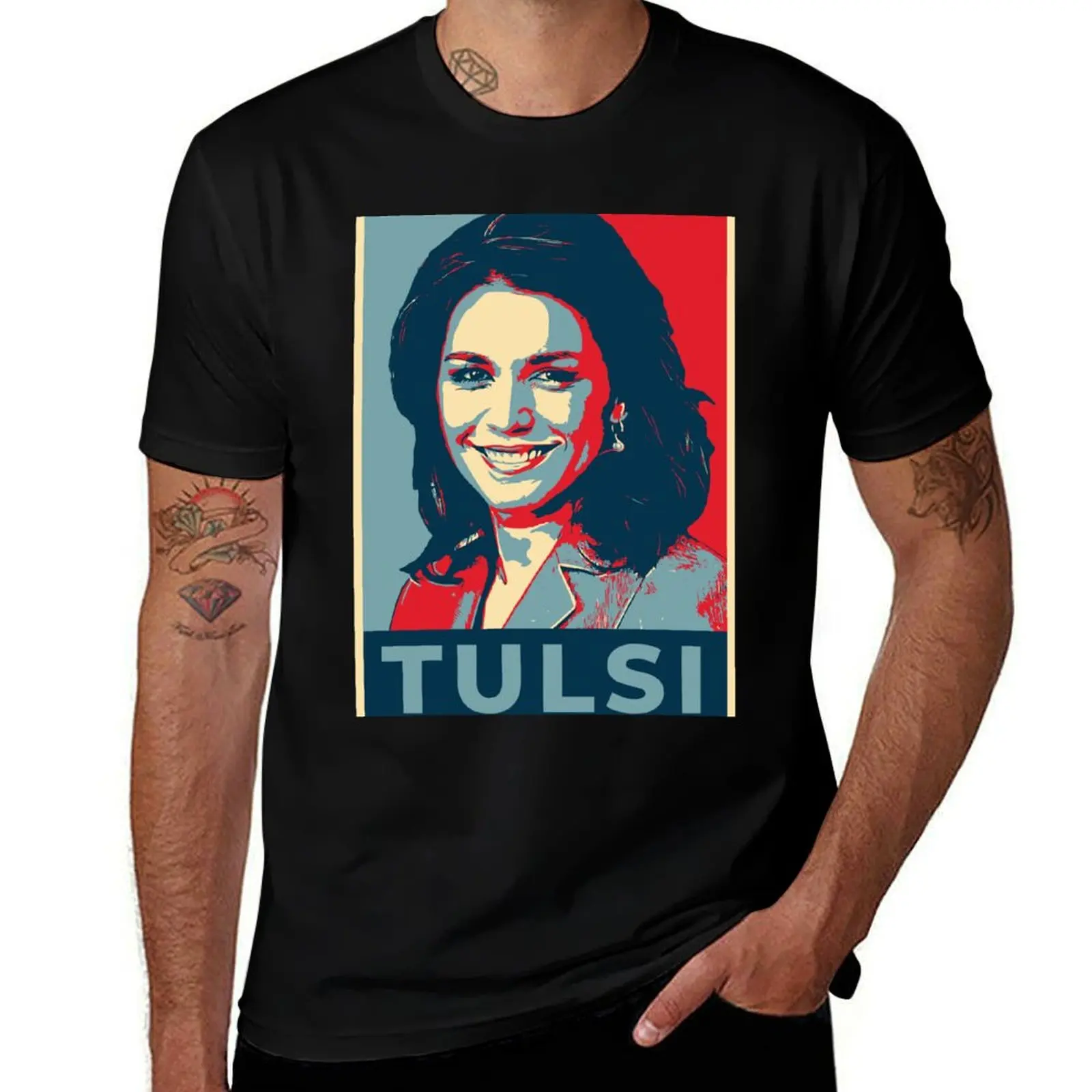 Tulsi Gabbard T-Shirt Stylish Print Short Sleeve Tee
Tulsi Gabbard T-Shirt Stylish Print Short Sleeve Tee