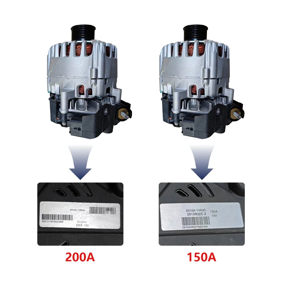 Car Part Auto Parts Alternator 2310A-1VM0A 150A 200A 2310A1VM0A For NISSAN Serena
Car Part Auto Parts Alternator 2310A-1VM0A 150A 200A 2310A1VM0A For NISSAN Serena