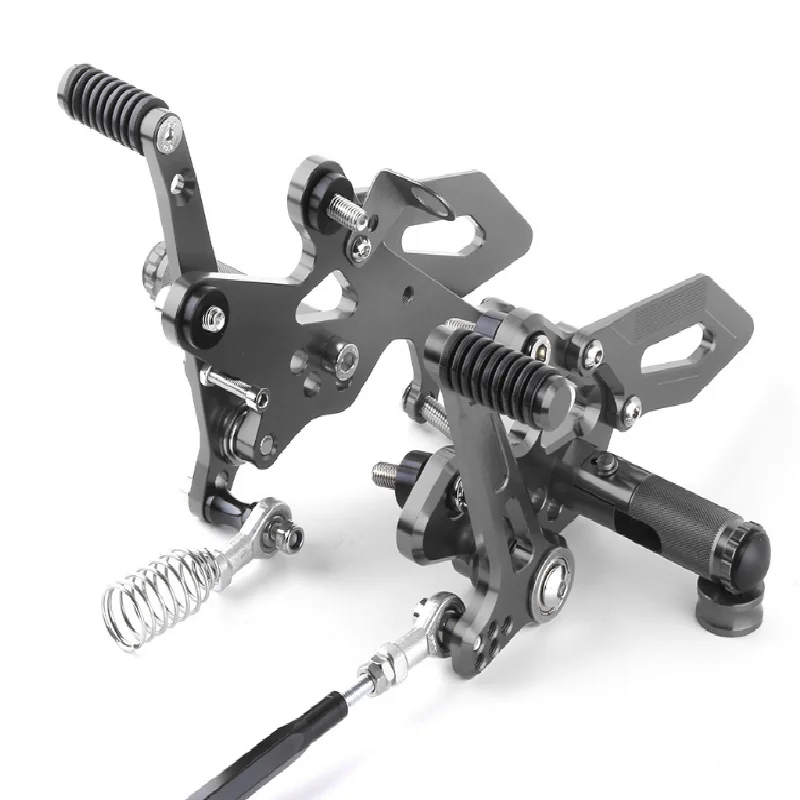 STLFUniversal High Quality Durable Alu Material Rear Sets Pegs Rearset Motorcycle Footrest Rear Set
STLFUniversal High Quality Durable Alu Material Rear Sets Pegs Rearset Motorcycle Footrest Rear Set