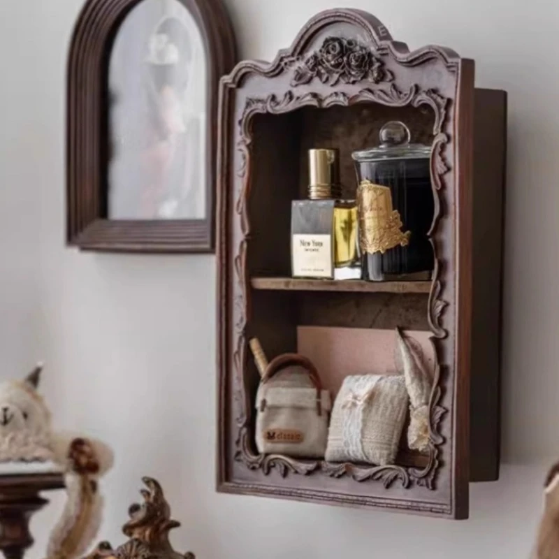 Carved Wall Shelf European Resin Floating Cabinet Vintage Multi-layer Storage Organizer Bathroom Kitchen Mounted Rack
Carved Wall Shelf European Resin Floating Cabinet Vintage Multi-layer Storage Organizer Bathroom Kitchen Mounted Rack