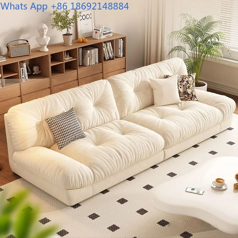 Cloud Sofa Modern Simple Living Room Home Double Leisure Light Luxury Cream Style Fabric Sofa
Cloud Sofa Modern Simple Living Room Home Double Leisure Light Luxury Cream Style Fabric Sofa