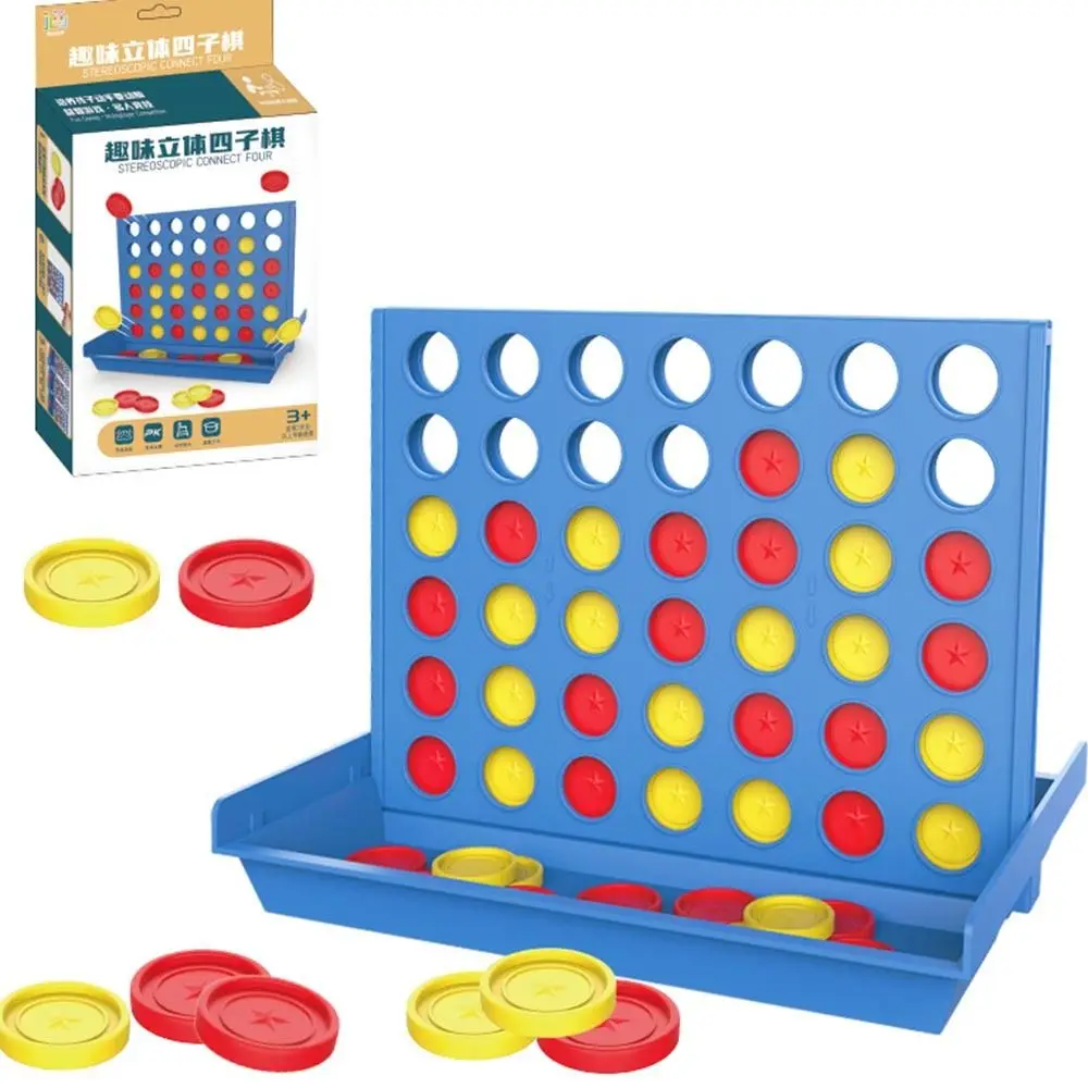 Logical Thinking Training Puzzle Connect Game Classic Family Board Game Bingo Chess Children Entertainment Game
Logical Thinking Training Puzzle Connect Game Classic Family Board Game Bingo Chess Children Entertainment Game