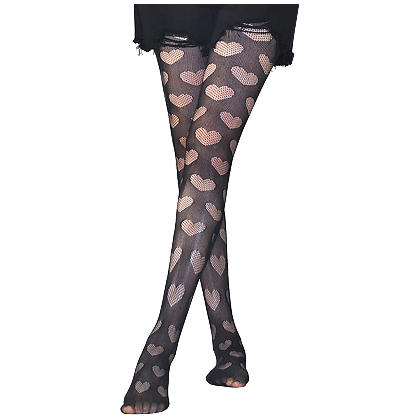 Women's Long Sexy Heart Fishnet Stockings Mesh Nylon Tights Skin Thigh High Stocking Hosiery Hollow Out Cosplay Pantyhose
Women's Long Sexy Heart Fishnet Stockings Mesh Nylon Tights Skin Thigh High Stocking Hosiery Hollow Out Cosplay Pantyhose