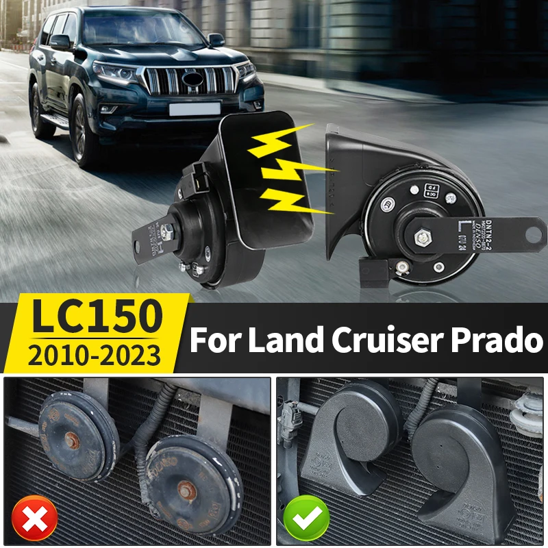 For 2010-2023 Toyota Land Cruiser Prado 150 Snail Horn Tweeter LC150 Fj150 Exterior Upgraded Modification Accessories body kit
For 2010-2023 Toyota Land Cruiser Prado 150 Snail Horn Tweeter LC150 Fj150 Exterior Upgraded Modification Accessories body kit
