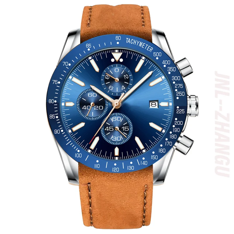 Men's Business Stainless Steel Quartz Watch Luxury Chronograph Waterproof Sports Watch Clock Relogio Masculino
Men's Business Stainless Steel Quartz Watch Luxury Chronograph Waterproof Sports Watch Clock Relogio Masculino