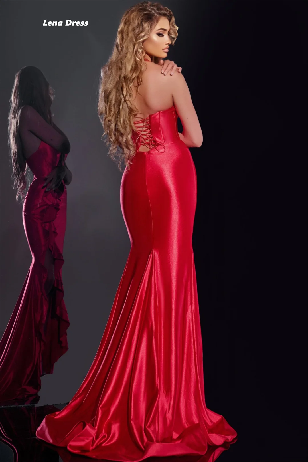Lena Red Prom Dresses 2025 Атласное тканевое вечернее платье для свадьбы Элегантные женские платья на заказ D/вечеринка Бальные платья с разрезом для женщин
Lena Red Prom Dresses 2025 Атласное тканевое вечернее платье для свадьбы Элегантные женские платья на заказ D/вечеринка Бальные платья с разрезом для женщин