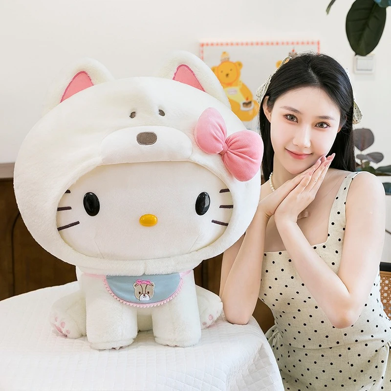 35-60CM Big Size Sanrio Plushies Hello Kitty Peluche Anime Cartoon Ornament Kawaii Pillow Doll Children's Cushion Toy Gifts
35-60CM Big Size Sanrio Plushies Hello Kitty Peluche Anime Cartoon Ornament Kawaii Pillow Doll Children's Cushion Toy Gifts