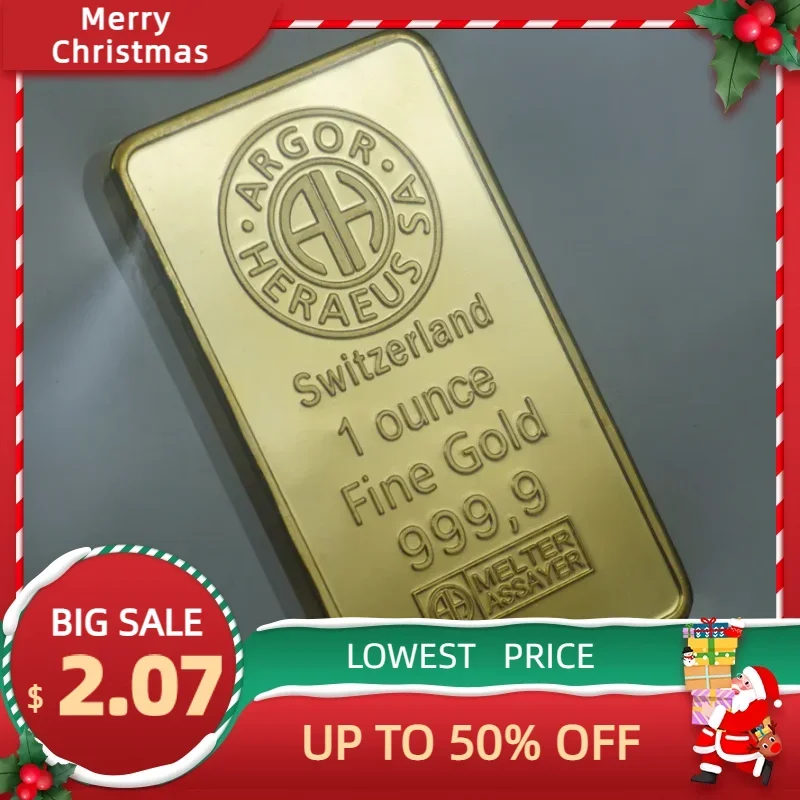 Switzerland 1 Ouncefine Gold Argor-heraeus Sa Commemorative 24k Gold Coin Plated Square Gold Plated
Switzerland 1 Ouncefine Gold Argor-heraeus Sa Commemorative 24k Gold Coin Plated Square Gold Plated