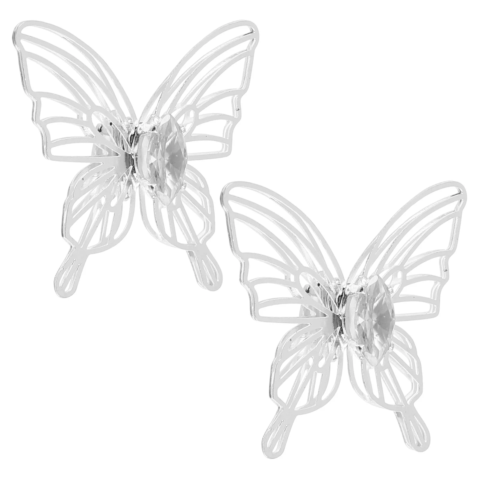 2Pcs Zirconia Butterfly Charms Alloy Pendants 25x23mm Embellishment Beads for Jewelry Making Necklaces Bracelets Craft
2Pcs Zirconia Butterfly Charms Alloy Pendants 25x23mm Embellishment Beads for Jewelry Making Necklaces Bracelets Craft