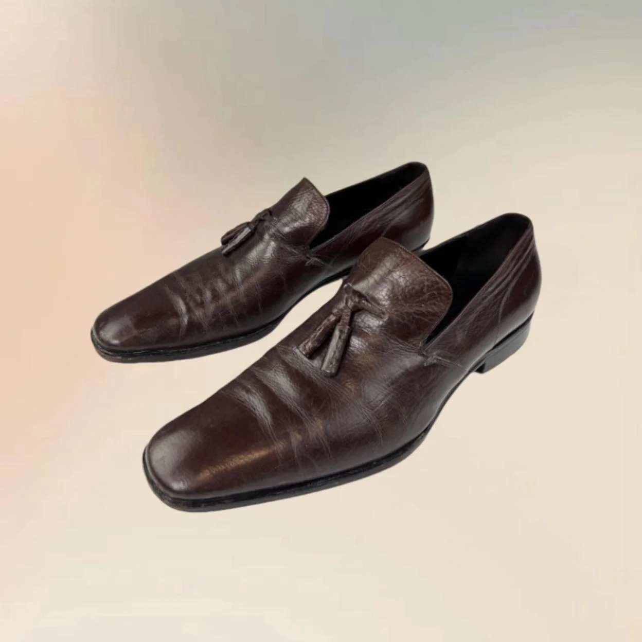 Brown Taasels Pleated Design Square Toe Loafers Fashion Slip On Men Shoes Luxury Handmade Party Office Dating Men Casual Shoes
Brown Taasels Pleated Design Square Toe Loafers Fashion Slip On Men Shoes Luxury Handmade Party Office Dating Men Casual Shoes
