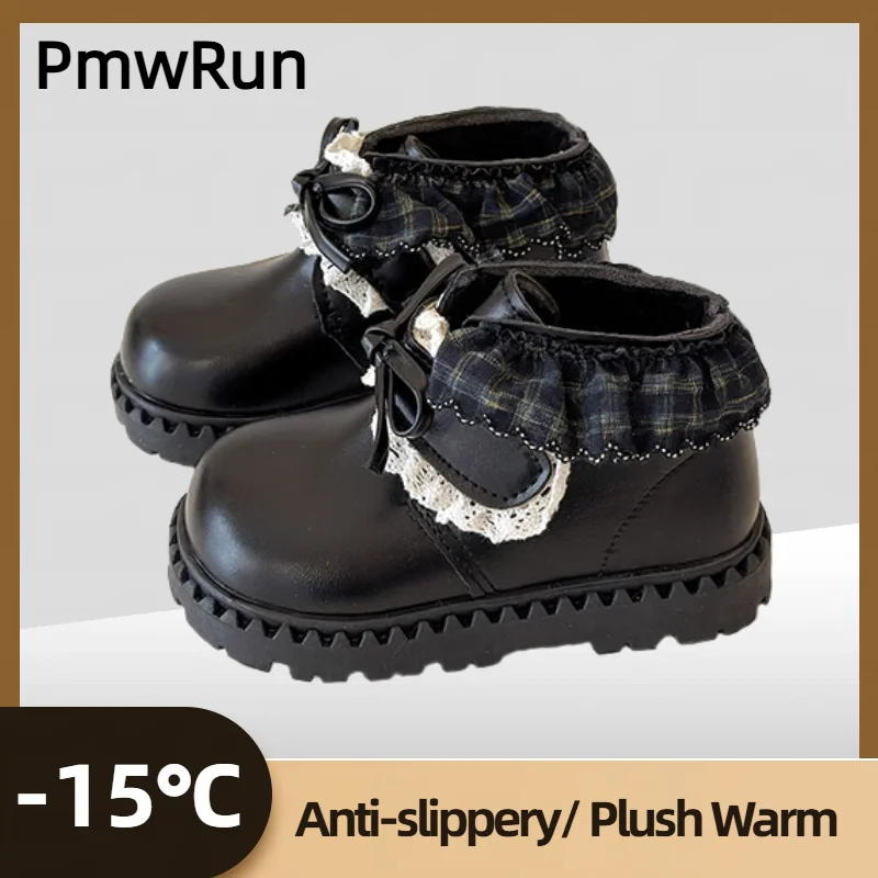 Сапоги принцессы в корейском стиле для девочек, детские зимние сапоги из искусственной кожи, вечерние, свадебные, детские теплые ботинки, зимняя обувь с подкладкой
Сапоги принцессы в корейском стиле для девочек, детские зимние сапоги из искусственной кожи, вечерние, свадебные, детские теплые ботинки, зимняя обувь с подкладкой