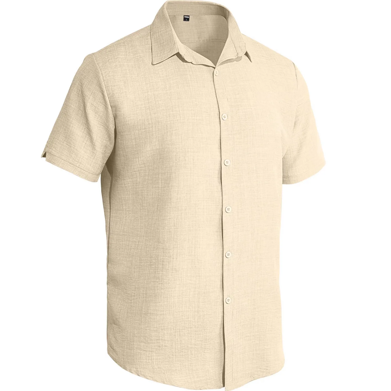 Men's Casual Short Sleeve Shirt with Button up Collar Color Hawaiian Print Loose Fit Business Casual Open Cardigan
Men's Casual Short Sleeve Shirt with Button up Collar Color Hawaiian Print Loose Fit Business Casual Open Cardigan