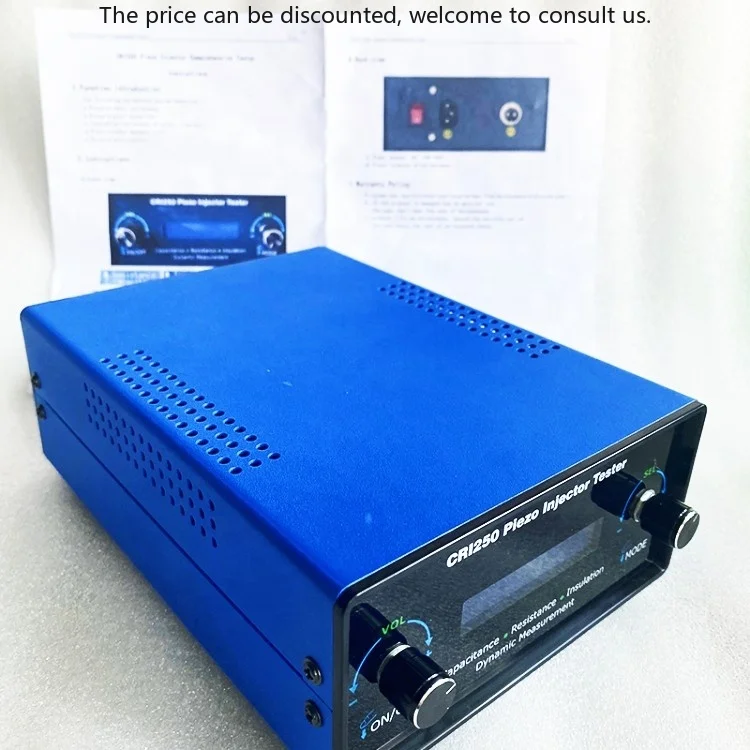 CRI250 Piezoelectric Fuel Injector Comprehensive Tester, Capable Of Measuring The Resistance, Capacitance, Dynamic Stroke
CRI250 Piezoelectric Fuel Injector Comprehensive Tester, Capable Of Measuring The Resistance, Capacitance, Dynamic Stroke
