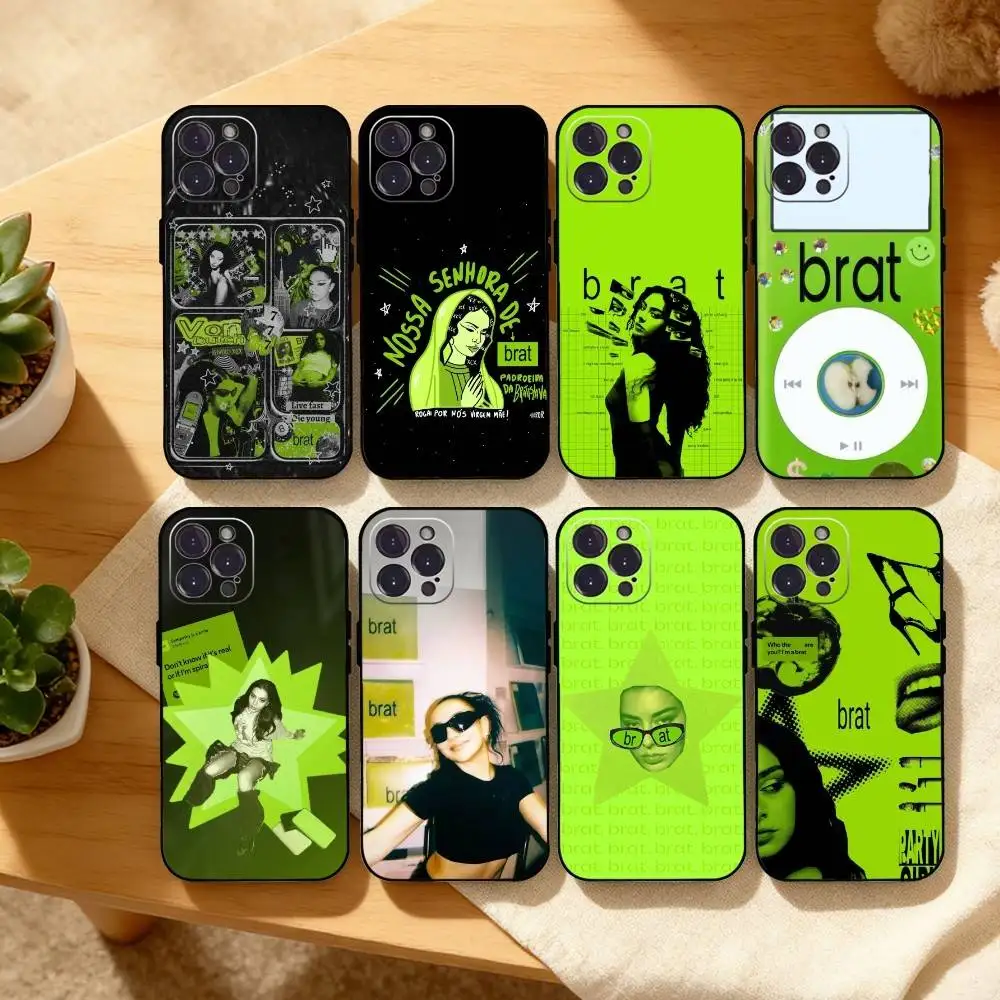 C-Charli XCX Brat S-Singer Phone Case For iPhone17,16,15,14,13,12Plus,Pro Max,XS,5G Soft Silicone Black Cover
C-Charli XCX Brat S-Singer Phone Case For iPhone17,16,15,14,13,12Plus,Pro Max,XS,5G Soft Silicone Black Cover