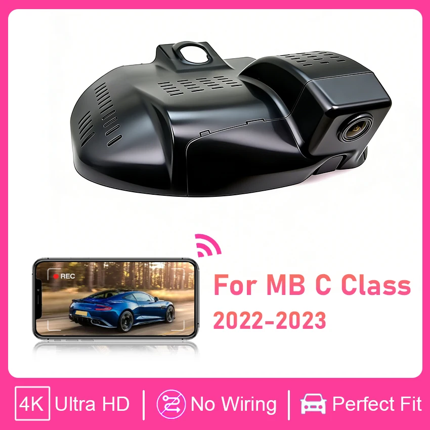 4K HD 2160P Plug and Play Car DVR Wifi Dash cam For Mercedes-Benz C Class W206 S206 C200 C300 2022 2023 By APP Controls Dash Cam
4K HD 2160P Plug and Play Car DVR Wifi Dash cam For Mercedes-Benz C Class W206 S206 C200 C300 2022 2023 By APP Controls Dash Cam