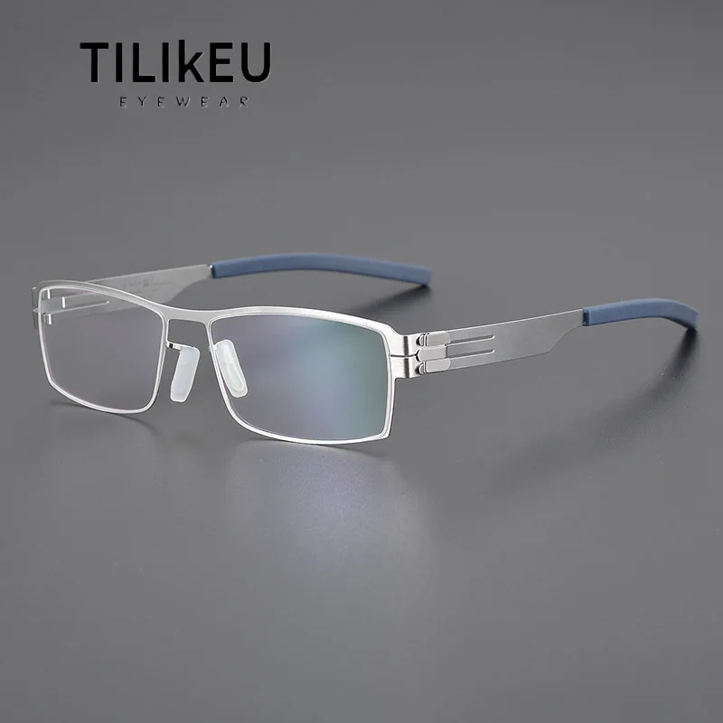 2025 German Brand Elastic Aviation Stainless Steel Screwless Eyewear Business Men's Computer Optical Prescription Glasses Frame
2025 German Brand Elastic Aviation Stainless Steel Screwless Eyewear Business Men's Computer Optical Prescription Glasses Frame