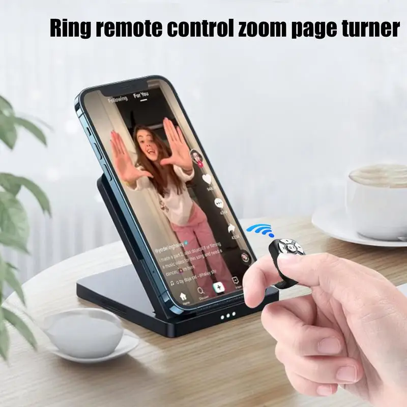 Remote Control Ring Wireless Page Turner Camera Remote Shutter Portable Multi-Function Phone Accessories For Browsing Social
Remote Control Ring Wireless Page Turner Camera Remote Shutter Portable Multi-Function Phone Accessories For Browsing Social