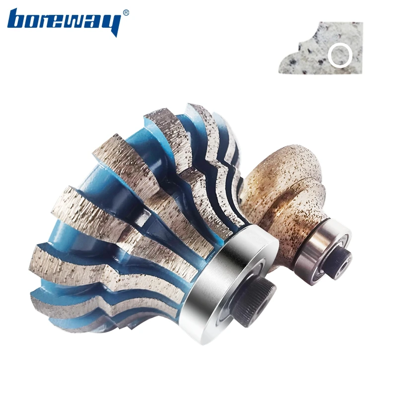 Boreway A Set Of Diamond Router Bit 2PC O30*D80*M10 Portable Grinding Wheels Edging Granite Marble Stone For Portable Machine
Boreway A Set Of Diamond Router Bit 2PC O30*D80*M10 Portable Grinding Wheels Edging Granite Marble Stone For Portable Machine