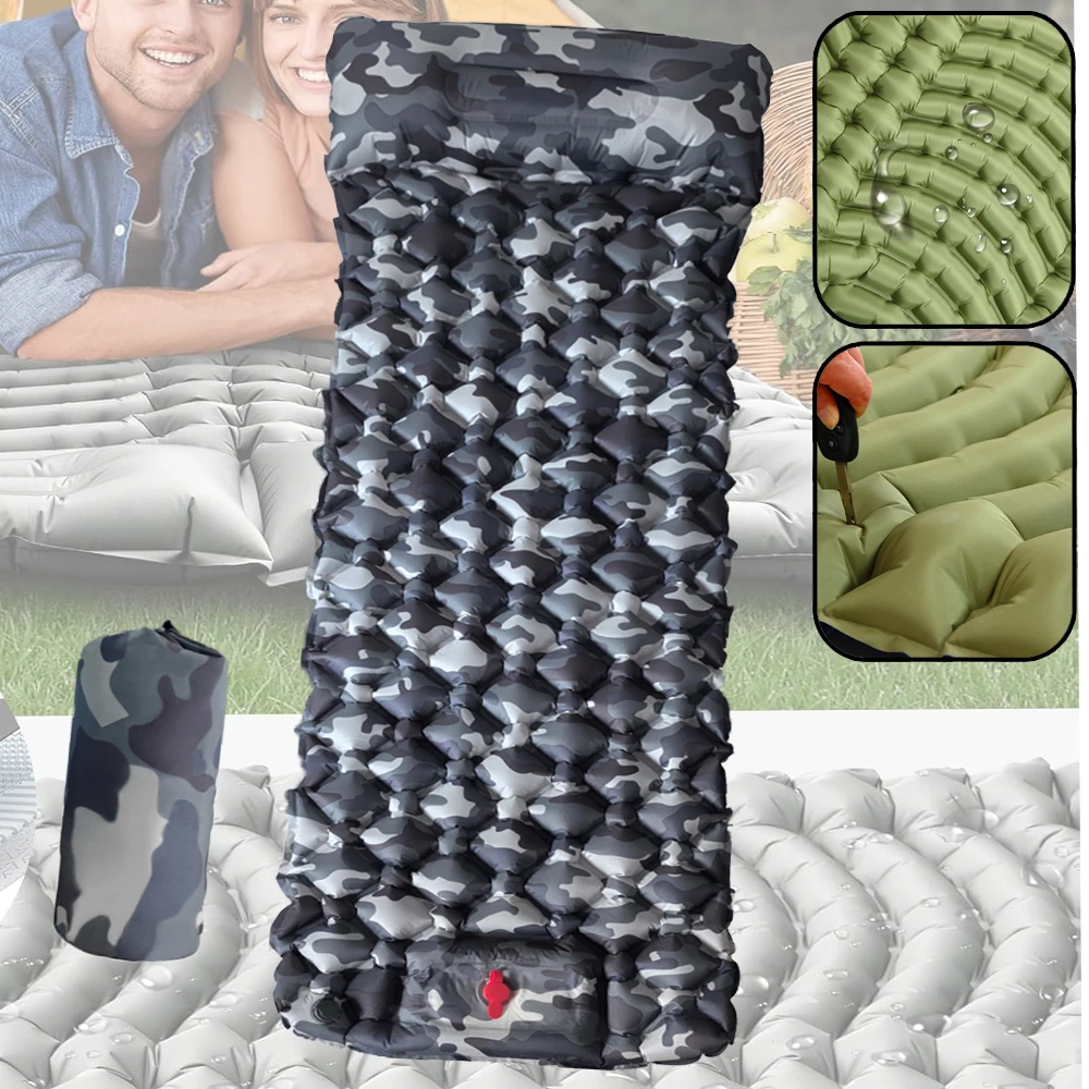 Outdoor Camping Inflatable Mattress Extra Wide Sleeping Pad Ultralight Folding Bed Sleeping Mat Car Travel Mat Camping Air Mat
Outdoor Camping Inflatable Mattress Extra Wide Sleeping Pad Ultralight Folding Bed Sleeping Mat Car Travel Mat Camping Air Mat