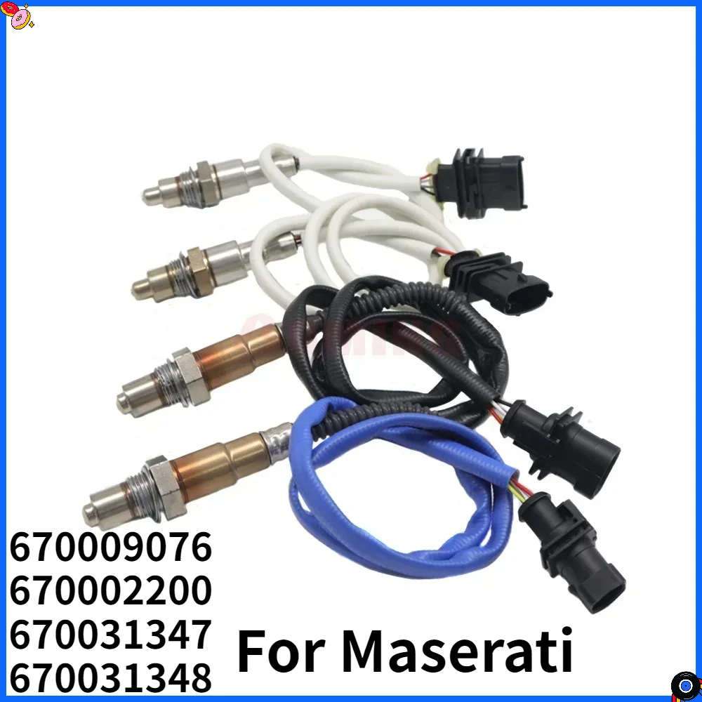 670009076 670002200 670031347 670031348 New 4PCS O2 Oxygen SensorFor Maserati Ghibli Quattroporte 3.0L V6 Turbo
670009076 670002200 670031347 670031348 New 4PCS O2 Oxygen SensorFor Maserati Ghibli Quattroporte 3.0L V6 Turbo