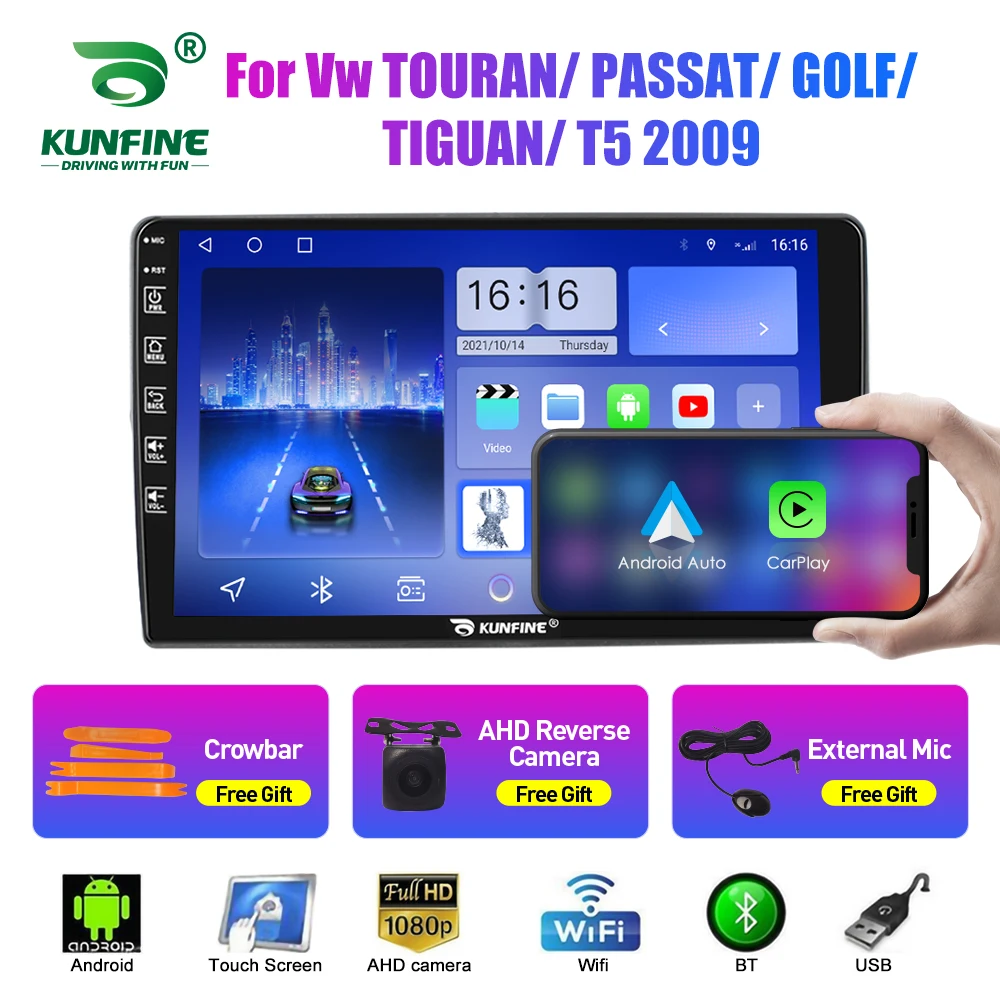 Автомобильное радио 2Din Android для Vw TOURAN T5 2009, аудио мультимедийный плеер Carplay, GPS-навигация, стерео Android, авто Wi-Fi
Автомобильное радио 2Din Android для Vw TOURAN T5 2009, аудио мультимедийный плеер Carplay, GPS-навигация, стерео Android, авто Wi-Fi