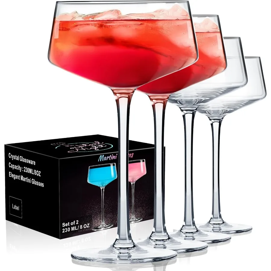 Очки для мартини, очки для купе, коктейльные очки ручной работы, идеально подходят для коктейлей, вечеринок Мартини Маргарита, День святого Валентина
Очки для мартини, очки для купе, коктейльные очки ручной работы, идеально подходят для коктейлей, вечеринок Мартини Маргарита, День святого Валентина