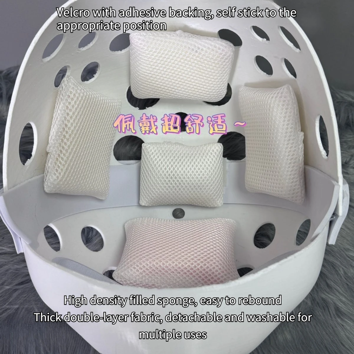 Removable Finished Animal Head Sponge Inner Liner Solves Various Internal Size Problems of Animal Heads with Sponge Pad Lining
Removable Finished Animal Head Sponge Inner Liner Solves Various Internal Size Problems of Animal Heads with Sponge Pad Lining