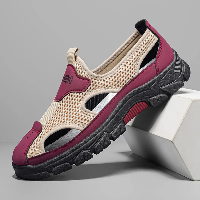 Men's Casual Sneakers Summer Breathable Hollow Out Shoes New Mesh Casual Shoes Outdoor Non Slip Hiking Shoe Beach Watering Shoes
Men's Casual Sneakers Summer Breathable Hollow Out Shoes New Mesh Casual Shoes Outdoor Non Slip Hiking Shoe Beach Watering Shoes