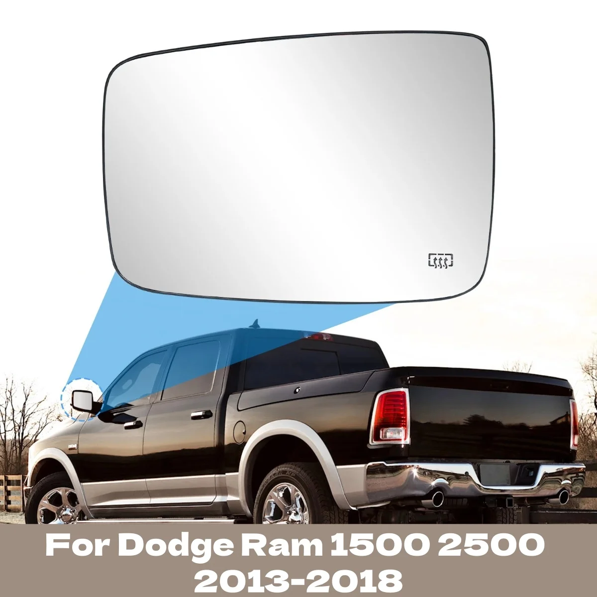 For Dodge Ram 1500 2500 2013-2018 Left/Right Side Rearview Mirror Heating Glass Car Heated Mirror Glass 68079363AA 68079362AA
For Dodge Ram 1500 2500 2013-2018 Left/Right Side Rearview Mirror Heating Glass Car Heated Mirror Glass 68079363AA 68079362AA