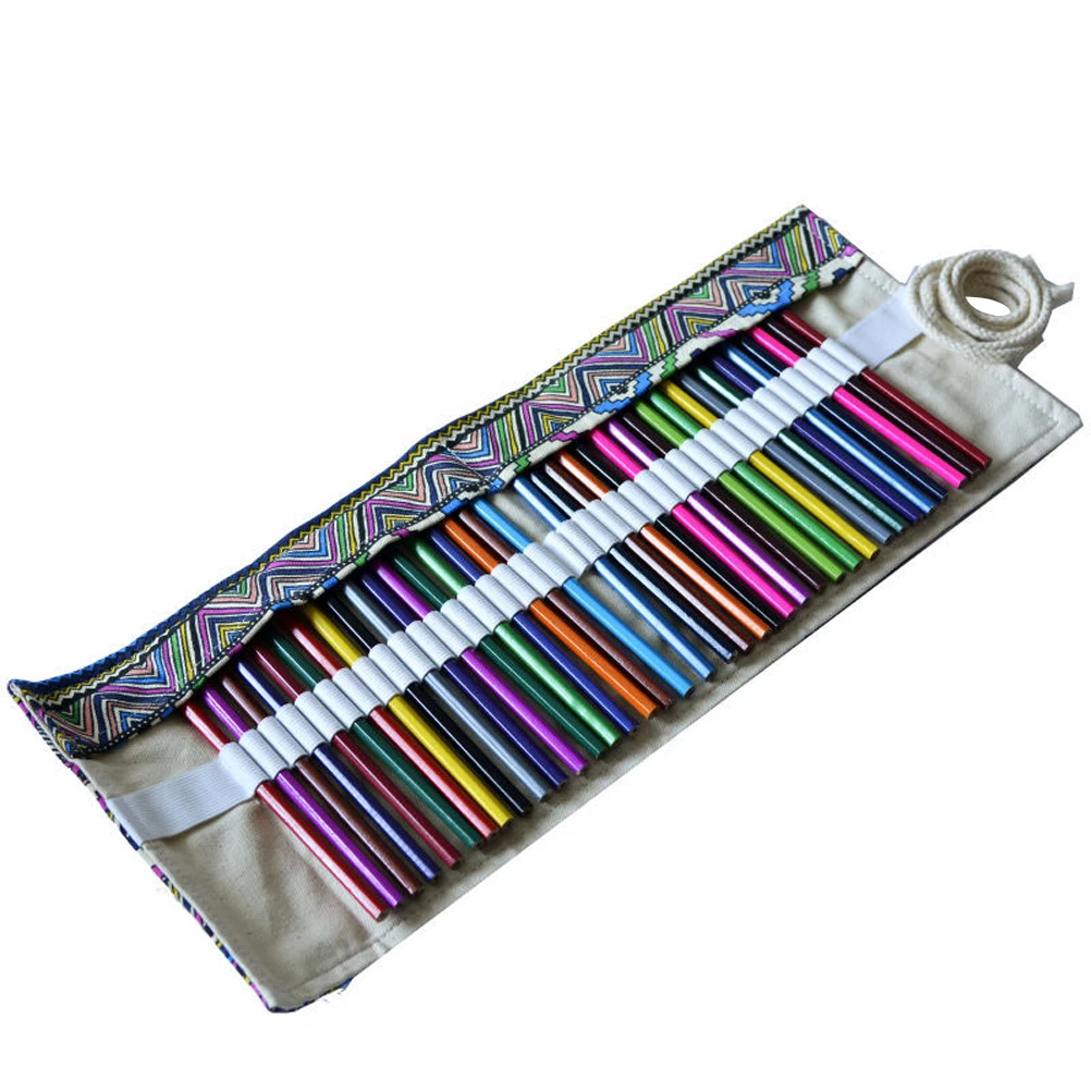 72 Slots Pencil Wrap Case High Capacity Roll Up Organizer Sturdy Pen Curtain Box For Students Kids Artists Gift
72 Slots Pencil Wrap Case High Capacity Roll Up Organizer Sturdy Pen Curtain Box For Students Kids Artists Gift