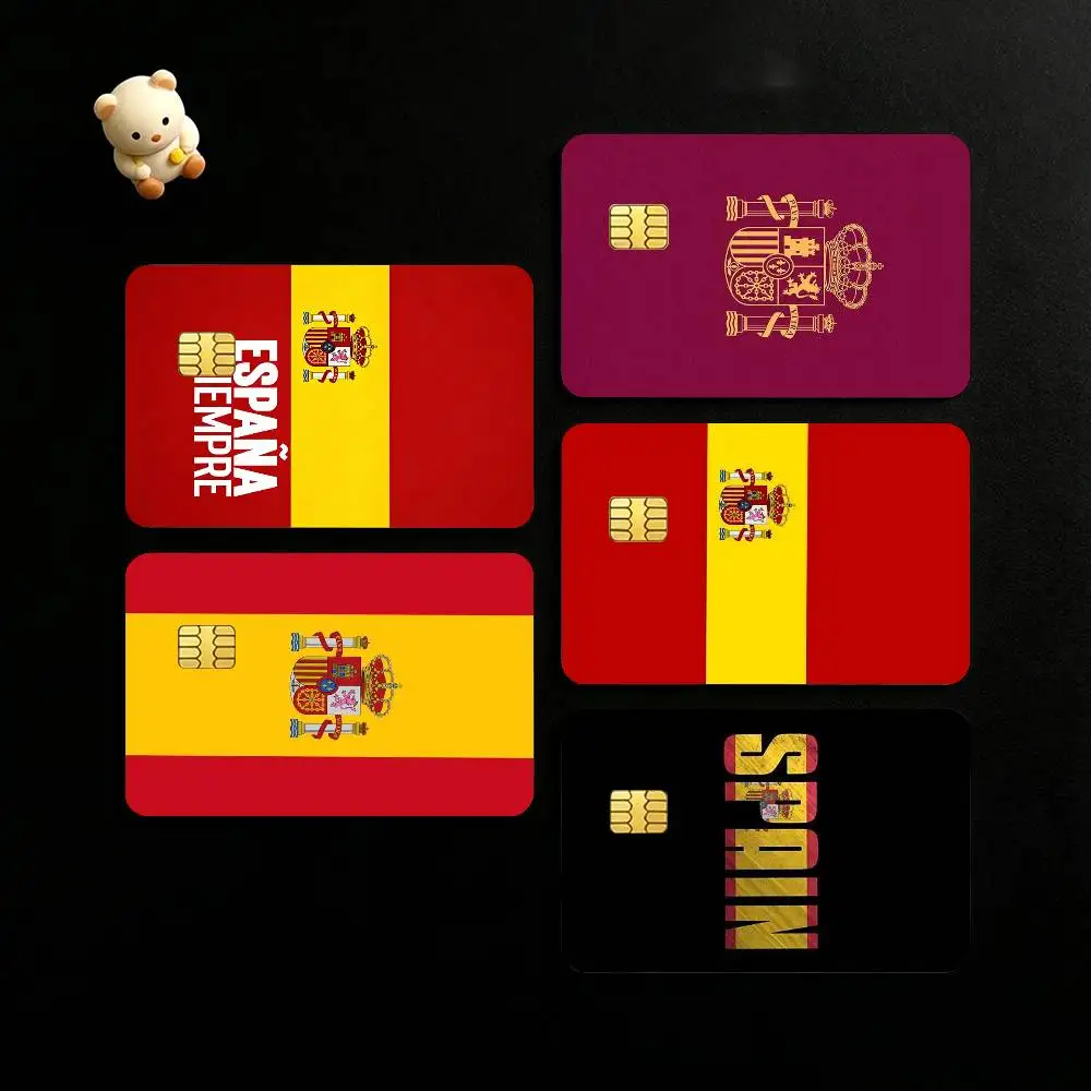 The Flag of Spain Credit Card HD Stickers Small Chip Waterproof Sticker Game Card Decal Gift
The Flag of Spain Credit Card HD Stickers Small Chip Waterproof Sticker Game Card Decal Gift
