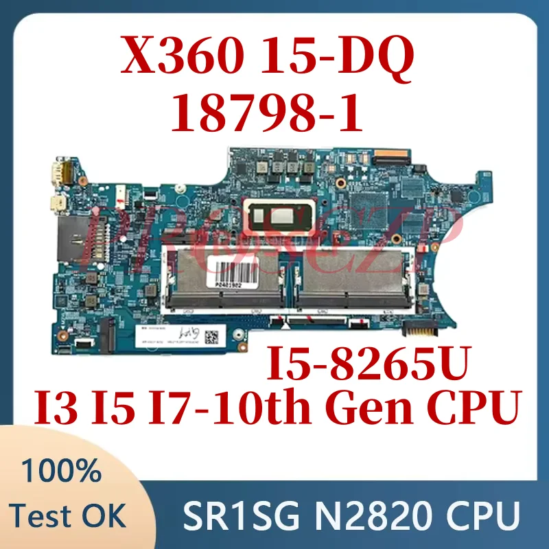 For HP Envy X360 15-DQ Laptop Motherboard 18798-1 Mainboard With I5-8th/I3 I5 I7-10th Gen CPU 100% Fully Tested Working Well
For HP Envy X360 15-DQ Laptop Motherboard 18798-1 Mainboard With I5-8th/I3 I5 I7-10th Gen CPU 100% Fully Tested Working Well