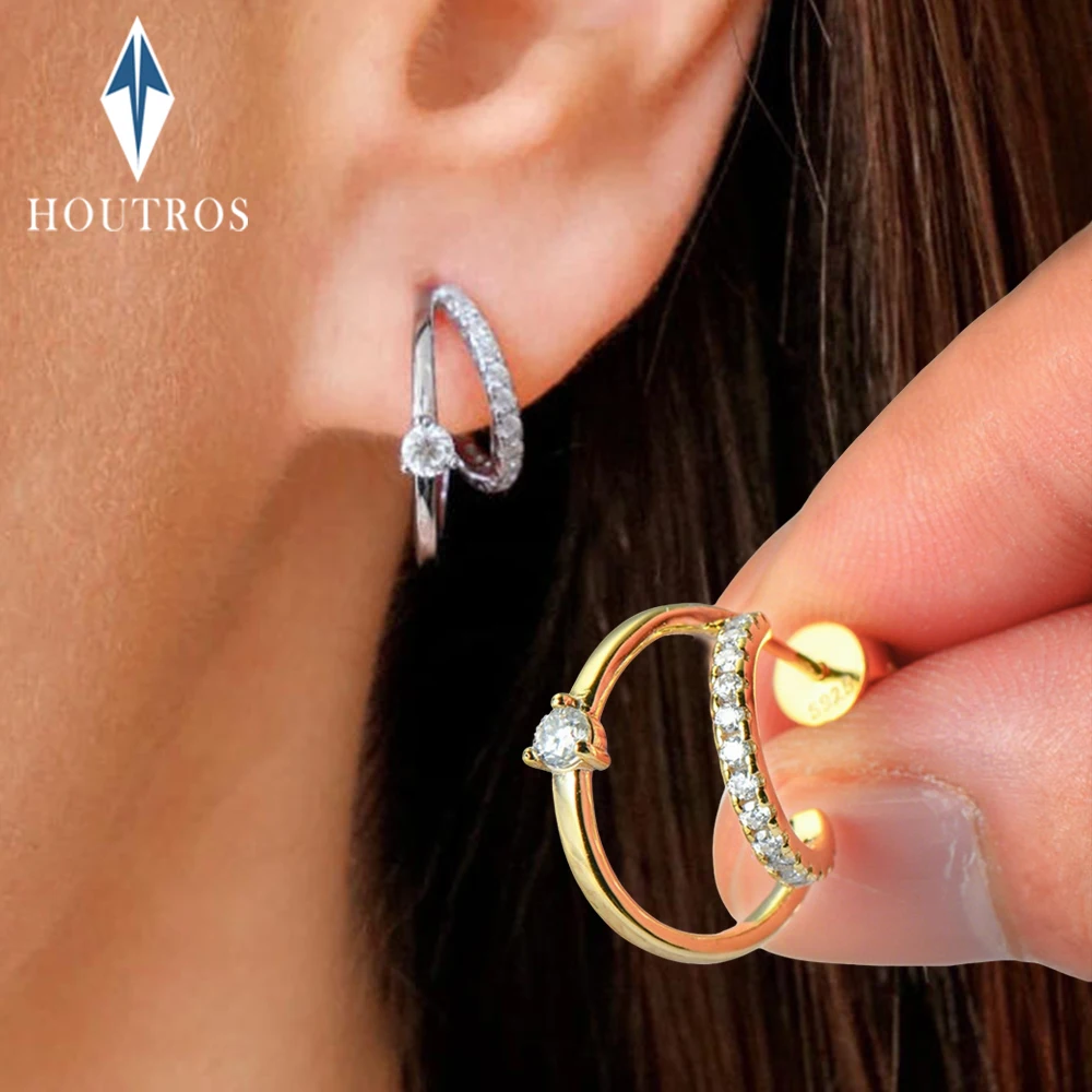 3mm Round Cut Moissanite Stud Earrings for Women 925 Sterling Silver 18k Gold Plated Circle Hoop Earrings Party Wedding Jewelry
3mm Round Cut Moissanite Stud Earrings for Women 925 Sterling Silver 18k Gold Plated Circle Hoop Earrings Party Wedding Jewelry