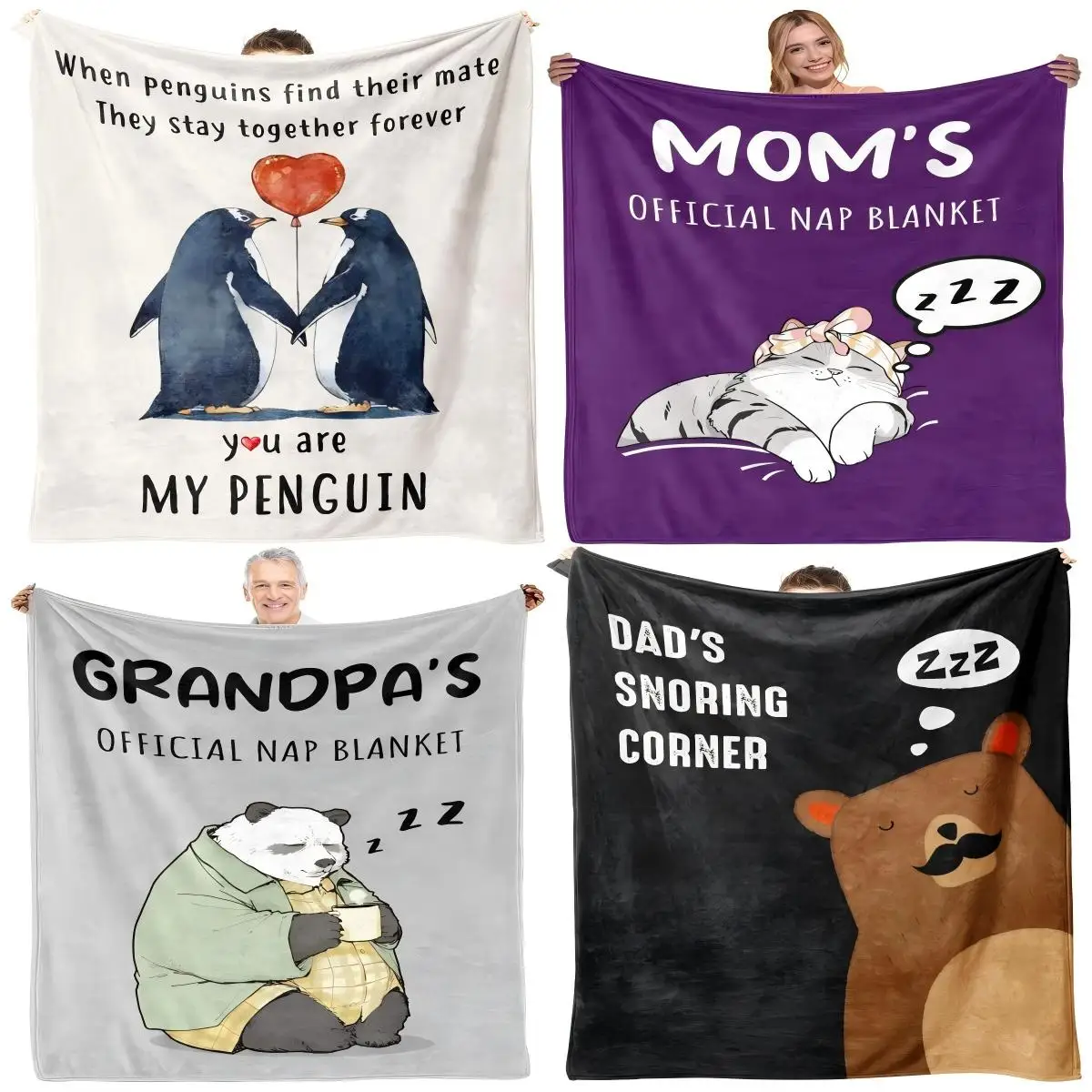 VIKAMA Cute Fun Pet Themed Affection Blanket Soft Skin-Friendly Sofa Blanket Bedroom Nap Camping Blanket
VIKAMA Cute Fun Pet Themed Affection Blanket Soft Skin-Friendly Sofa Blanket Bedroom Nap Camping Blanket