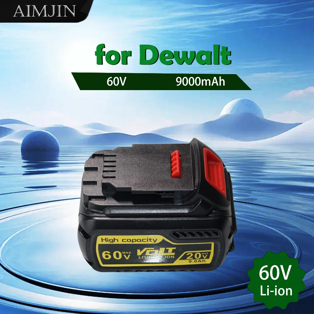 60V 9000mAh Battery For Dewalt DCB200 9000mAh Battery DCB606 DCB609 DCB205 DCB206 DCB209 DCB182 Power Tool battery
60V 9000mAh Battery For Dewalt DCB200 9000mAh Battery DCB606 DCB609 DCB205 DCB206 DCB209 DCB182 Power Tool battery