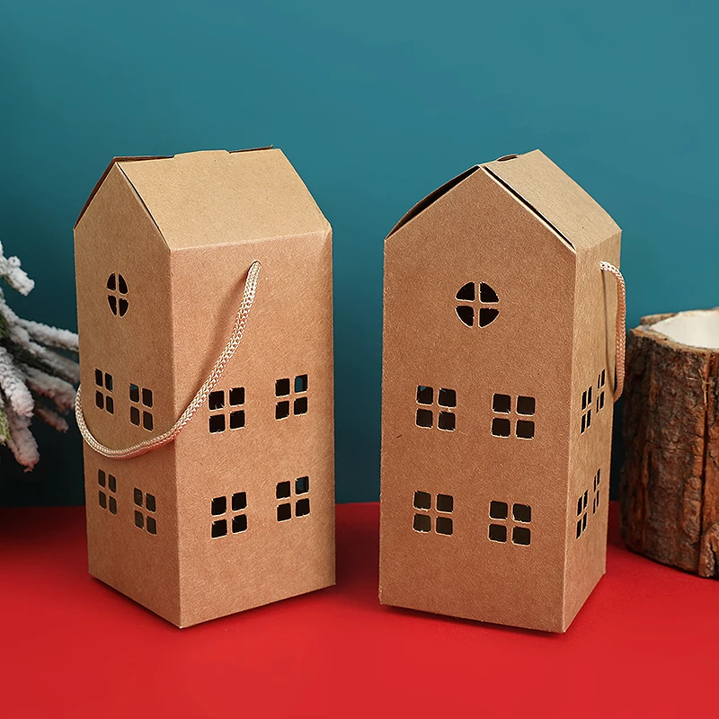 5Pcs Christmas House Shape Candy Gift Box Container Present Packaging Boxes Cases Wedding Christmas Party Decoration Supplies
5Pcs Christmas House Shape Candy Gift Box Container Present Packaging Boxes Cases Wedding Christmas Party Decoration Supplies