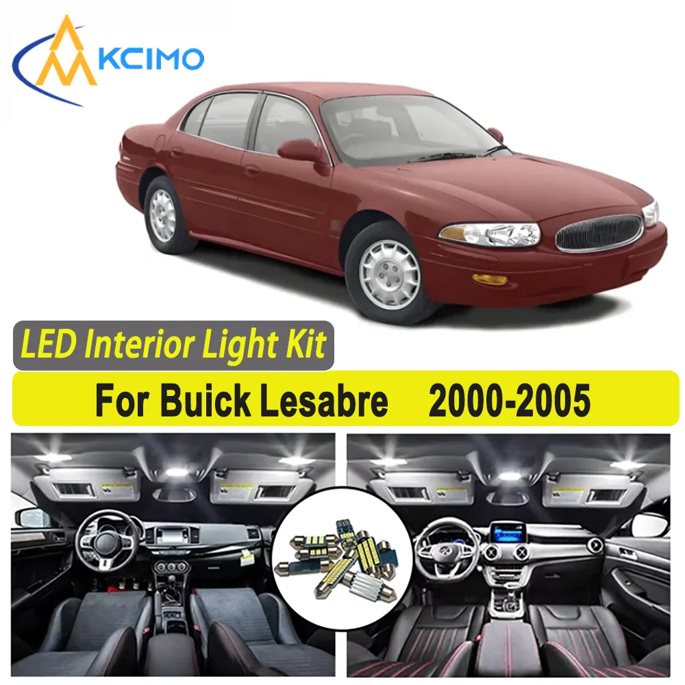 Kcimo LED For Buick Lesabre (2000-2005) Premium Bright LED Interior Dome Map Trunk Light Kit Car Led Lamps Canbus Car LED Lights
Kcimo LED For Buick Lesabre (2000-2005) Premium Bright LED Interior Dome Map Trunk Light Kit Car Led Lamps Canbus Car LED Lights