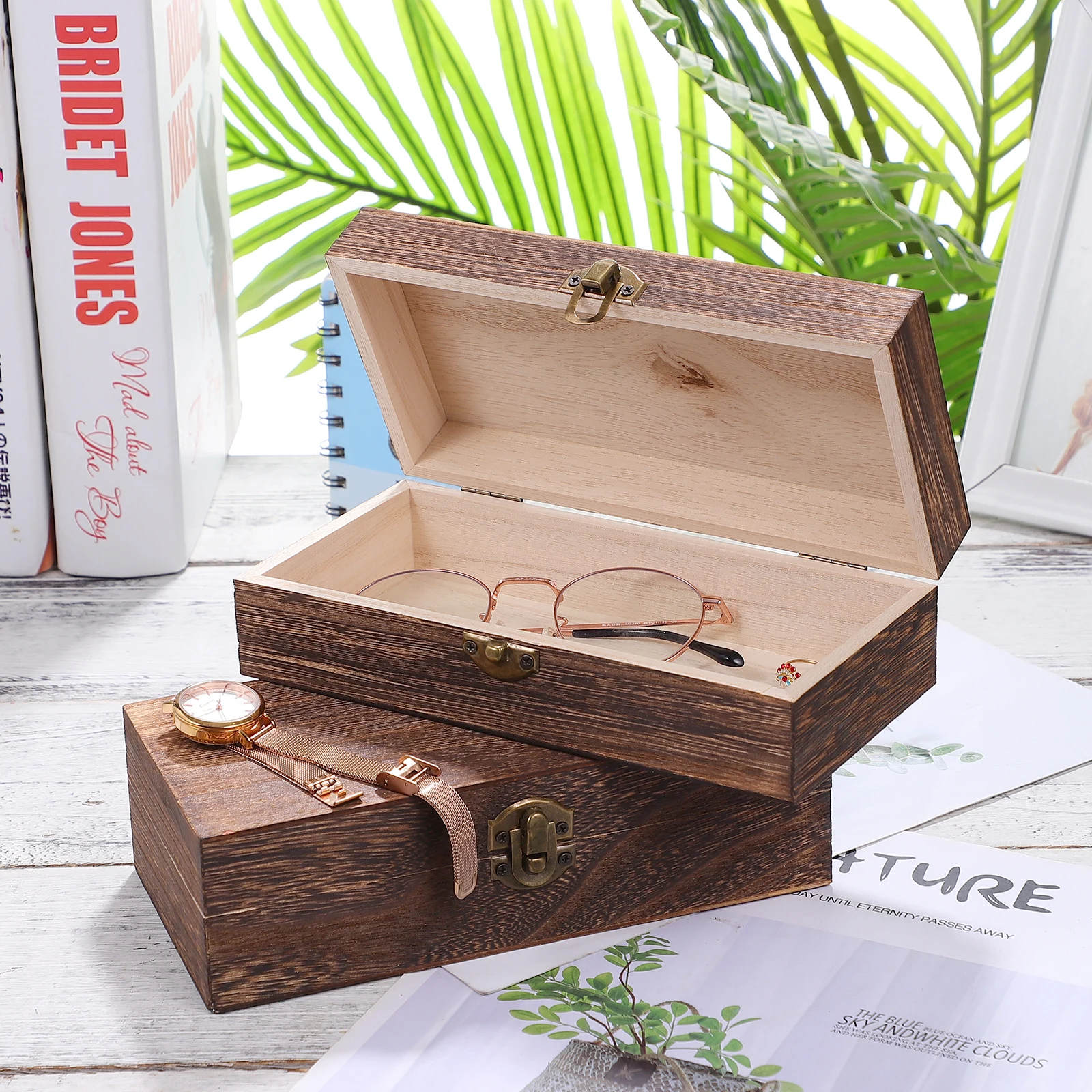 Gift Packing Box Wooden Storage Boxes Vintage Decor Small Lids Jewelry Preserved Flower Home Craft Retro Bouquet Keepsake
Gift Packing Box Wooden Storage Boxes Vintage Decor Small Lids Jewelry Preserved Flower Home Craft Retro Bouquet Keepsake
